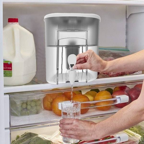 Drinkpod Drinkpod 38 Cup Ultra Dispenser Alkaline Countertop Water Filter Ionizer - DPDISPENSE1XLW