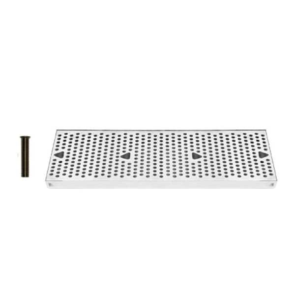 Ubc UBC DTU20SS 20 in. x 8 in. x 3-4 in. Drip Tray Surface Mount - DTU20SS