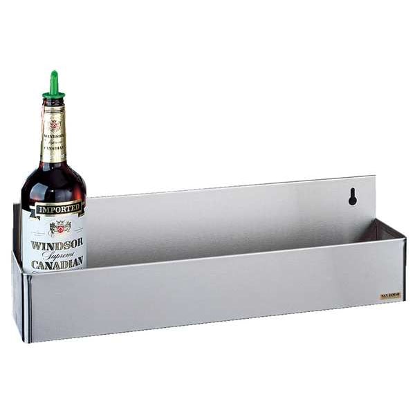 San Jamar Speed Rack Bottle Holder 10 Qt/Ltr Bottles Stainless Steel - B5542