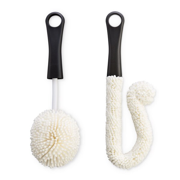 Hic Kitchen-Bar Soft Foam Glass/Decanter Brush HIC Kitchen-BAR Soft Foam Glass & Decanter Brushes - BUN000793