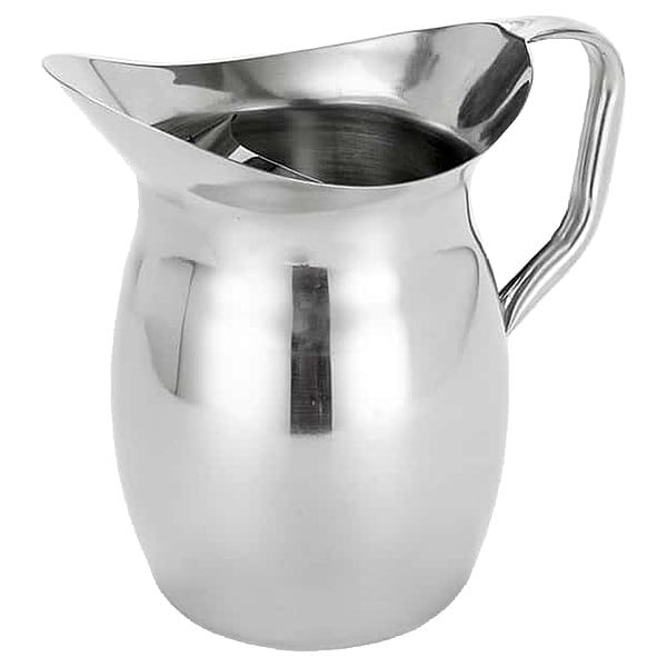 American Metalcraft Bell Pitcher, 68 oz. Stainless Steel - WP68