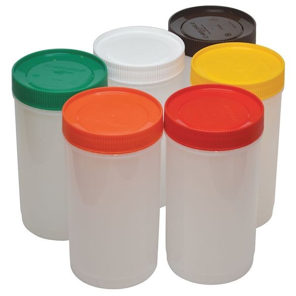 Carlisle Foodservice Pouring Container, 1 Quart Assorted Colors PK12 - PS602N00