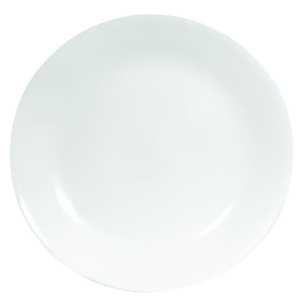 Corelle Corelle White Glass Winter Frost White Dinner Plate 10-1/4 in. D 1 pk - 6003893
