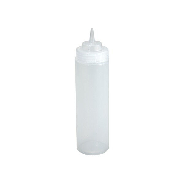 Winco Winco 32 oz. Wide Mouth Clear Squeeze Bottle, PK6 - PSW-32