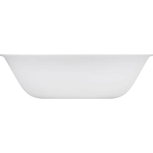 Corelle Corelle Livingware 32 oz Winter Frost Glass Winter Frost White Serving Bowl 9 in. D 1 pk - 6003911