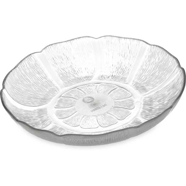 Carlisle Foodservice Salad Plate, 7.93" Dia, Clear - 690707