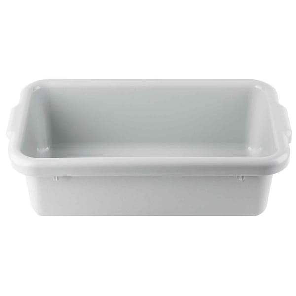 Tablecraft Undercounter Bus Tub, Grey, 21"X12"X6" - 1527G