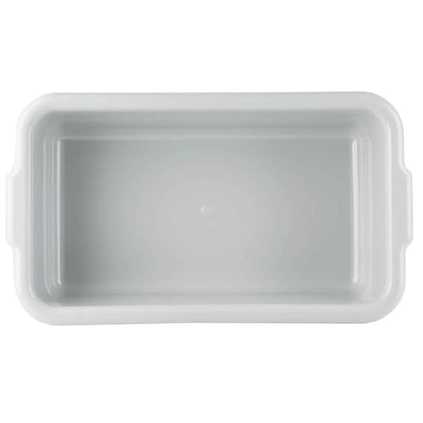 Tablecraft Undercounter Bus Tub, Grey, 21"X12"X6" - 1527G