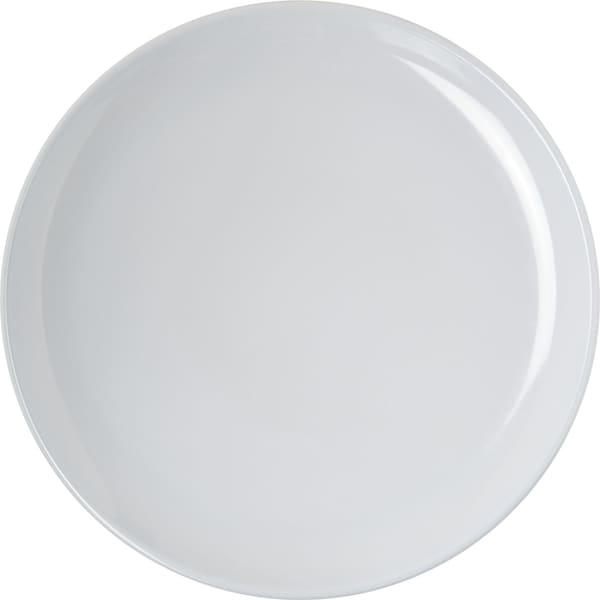 Carlisle Foodservice Melamine Dinner Plate, 10", Wht, PK48 - 4380102
