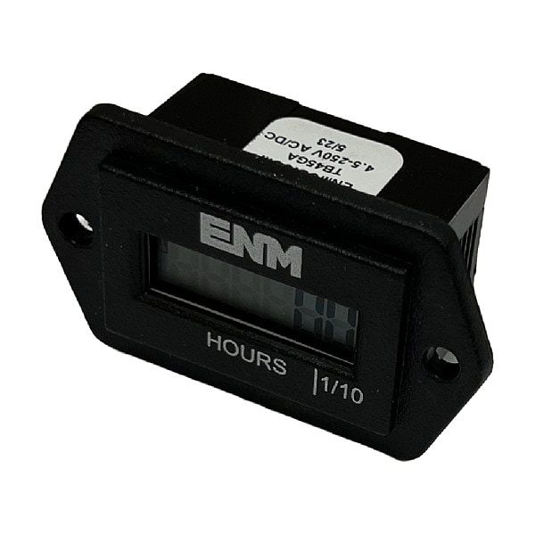 Medidor de horas preestablecido Enm, 2.125" Largo, 1.4" Ancho - TB45GA