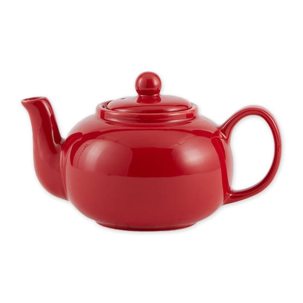 Rsvp International 16oz Stoneware Teapot, Red - CHAI-16R