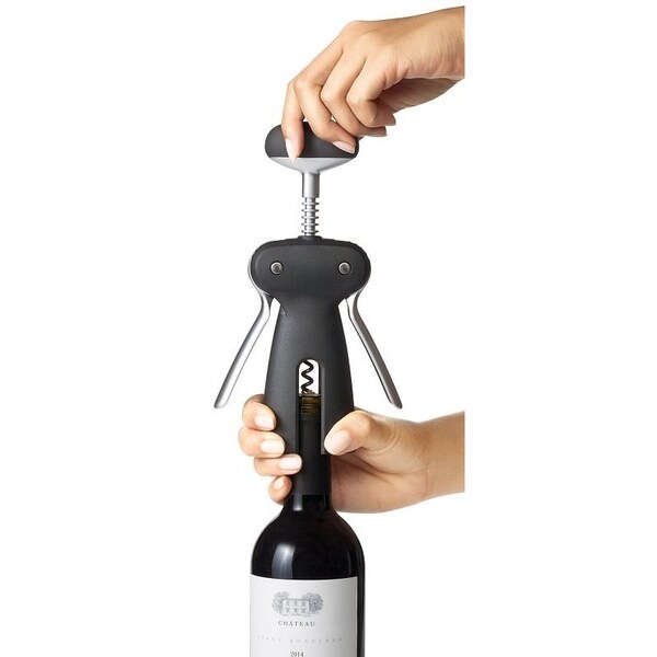 Oxo International Good Grips Corkscrew with Removable Foil Cutter, Steel - 3113400