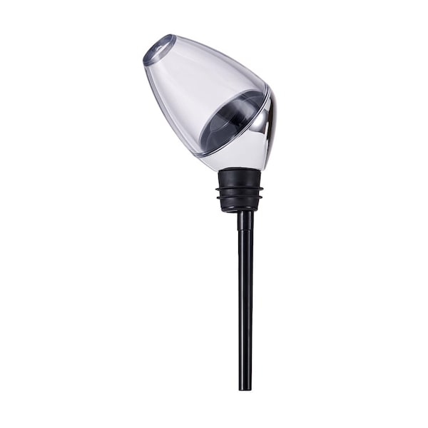 Houdini Houdini Deluxe 16 oz Silver Chrome Aerating Wine Pourer - W9112