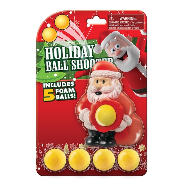 Playmaker Toys Playmaker Toys Reindeer Ball Shooters Assorted 6 pc - 14180