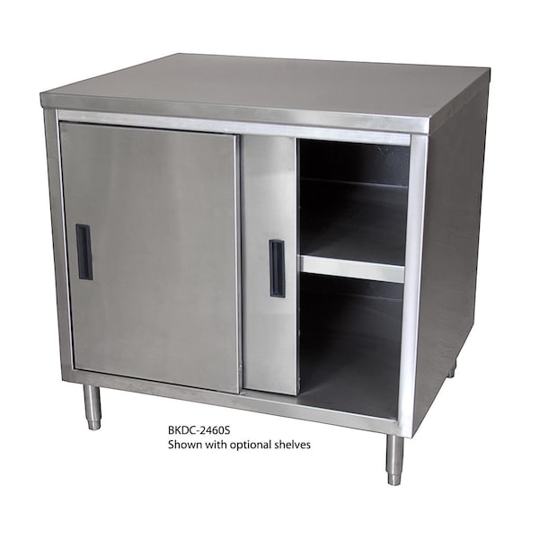 Bk Resources Stainless Steel Adjustable Removable Shelf For 24" X48" Cabinet 18 ga - SHF-2448