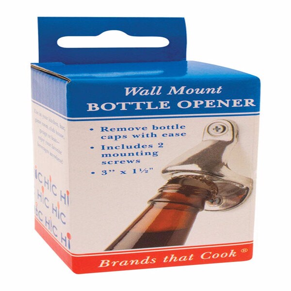Harold Import Co Harold Import Silver Metal Manual Bottle Opener - 43742