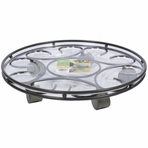 Plastec Plastec PLISC17SL Plastec Saucer Caddy  17-Inches  Slate - PLISC17SL