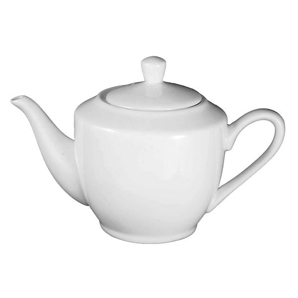 Iti Tea and Coffee Pot, 11 oz. Ceramic Bright White PK24 - TP-9-EW