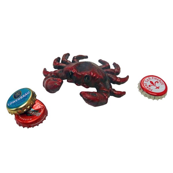 Design Toscano Deep Sea Red Crab Cast Iron Bottle Opener - SP957