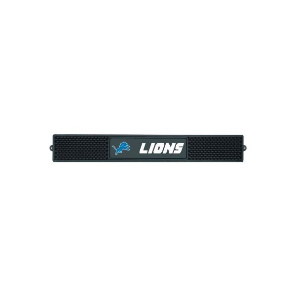 Fanmats FanMats Drink Mat, NFL - Detroit Lions, 3-1/4 x 24 x 1 - 13985