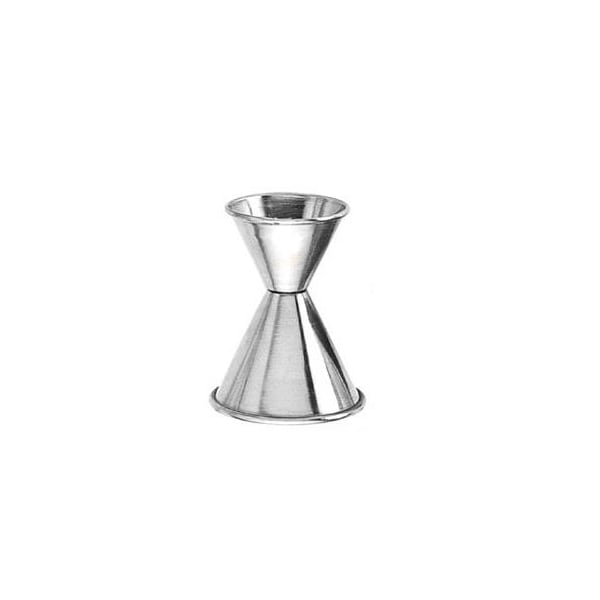 American Metalcraft 1/2 oz x 1 1/2 oz Jigger - J212