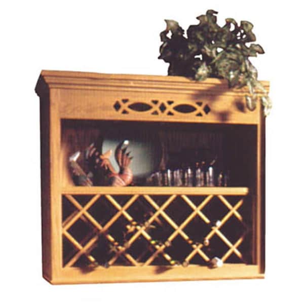 Hd HD NPWRL 2430 ALD Wood Wine Rack Lattice - Alder; 24 x 30 in. - NPWRL 2430 ALD