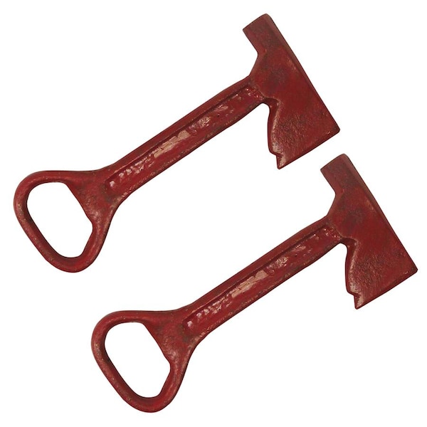 Design Toscano Fireman Ax Cast Iron Bottle Opener, PK 2 - SP92337