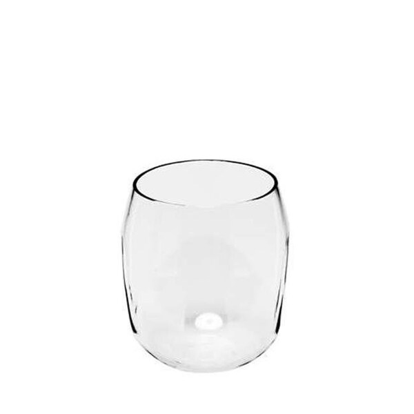 Zees Creations Zees Creations ED1001 Stemless Tritan Wine Glass - ED1001