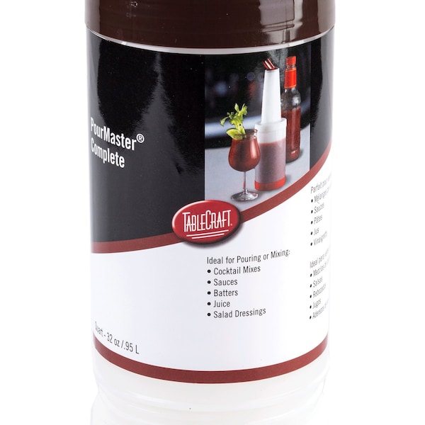 Tablecraft Pourmaster Complete, Quart, Brown - 8032BR