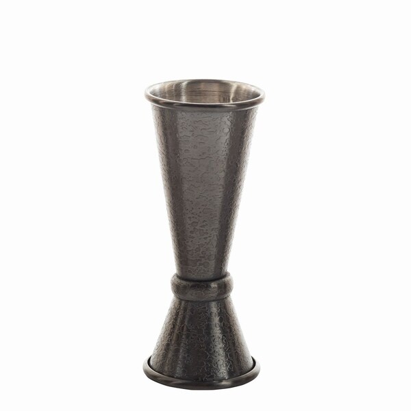 Tablecraft Japanese Jigger, 1 oz/1.5 oz, Black Finish - 10561
