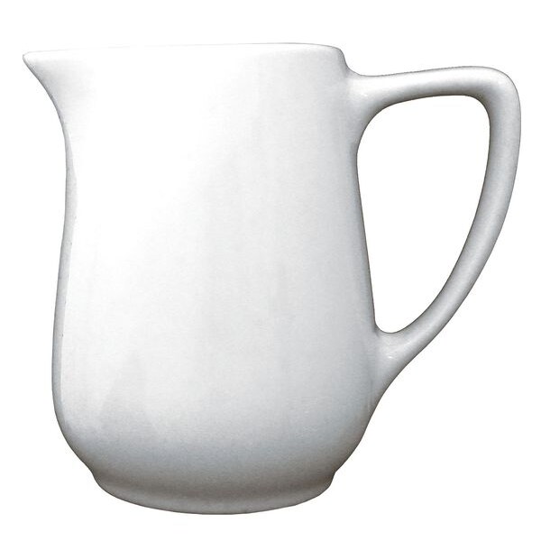 Iti Creamer Server 12-1/2 oz. Ceramic PK36 European White - DO-60