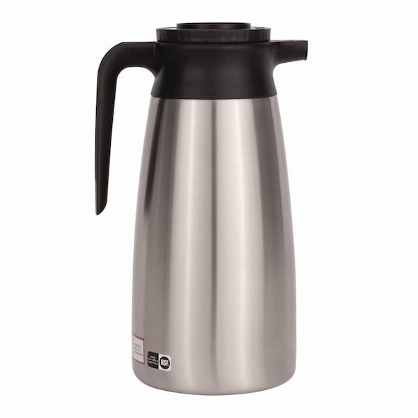 Bunn Thermal Pitcher, Stainless Steel, 1.9 Liter - 39430.0000