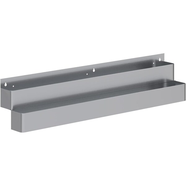 Amgood 48 in. Double Tier Stainless Steel Speed Rail - SR-48D-Z