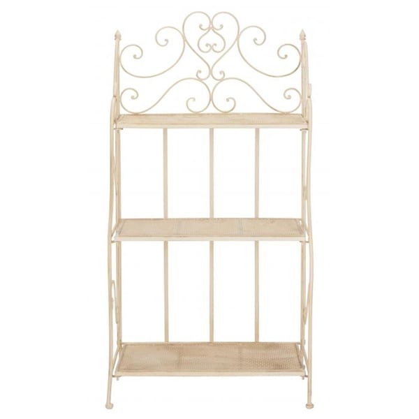 Safavieh Torus 3-Tier ShelfPearl White - PAT5022A
