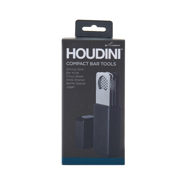 Houdini Houdini Black Stainless Steel Bar Tool Set - H4-20601T