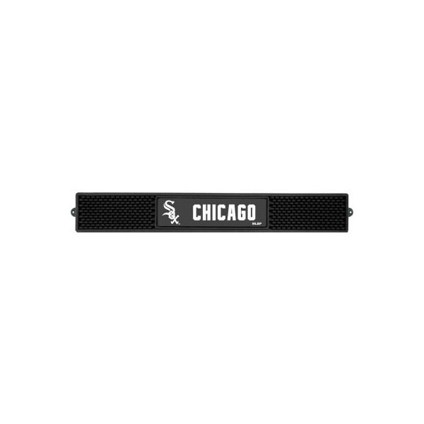 Fanmats FanMats Drink Mat, MLB - Chicago White Sox, 3-1/4 x 24 x 1 - 14043