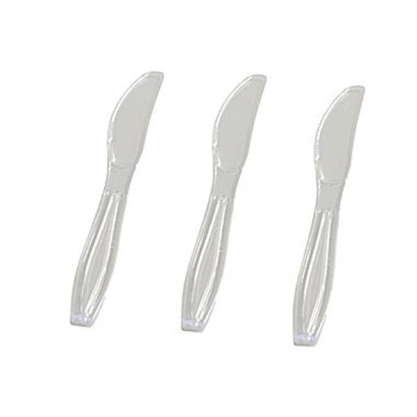 Fineline Settings Fineline Settings 2524-CL Clear Knivess- BULK - 2524-CL