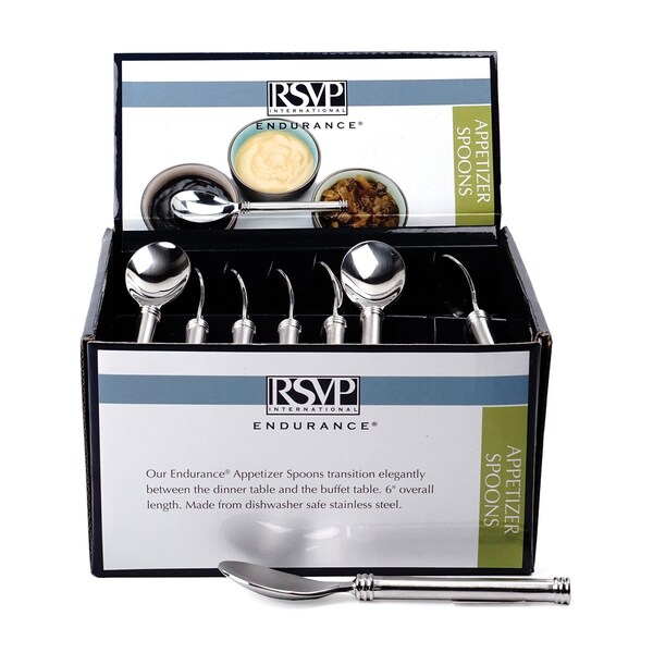 Rsvp International Cocktail Spoon - 24 Pc Cdu, 24PK - SPON-DD