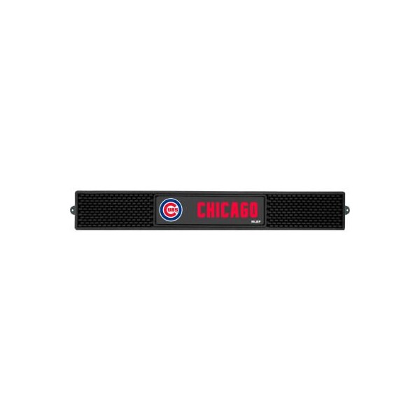 Fanmats FanMats Drink Mat, MLB - Chicago Cubs, 3-1/4 x 24 x 1 - 14042