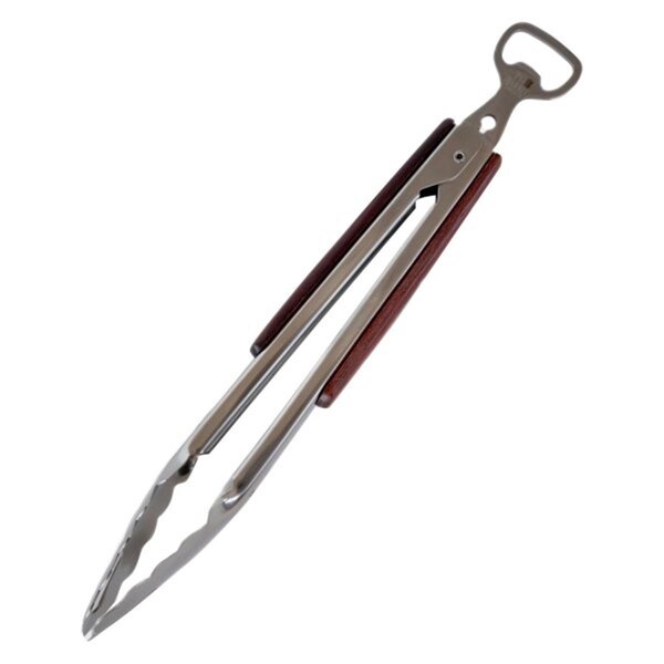 Pit Barrel Cooker Heavy-Duty Ultimate Tongs with Built-in Bottle Opener - PBCAC1024