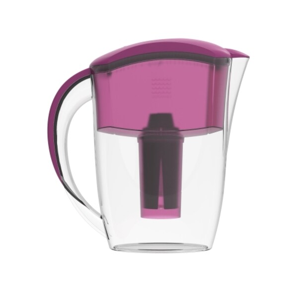 Drinkpod Drinkpod Alkaline Water Filter Pitcher, 8-Stage Cartridge 2.5L Includes 3 Alkaline Water Filters - DPPITCHER1SP