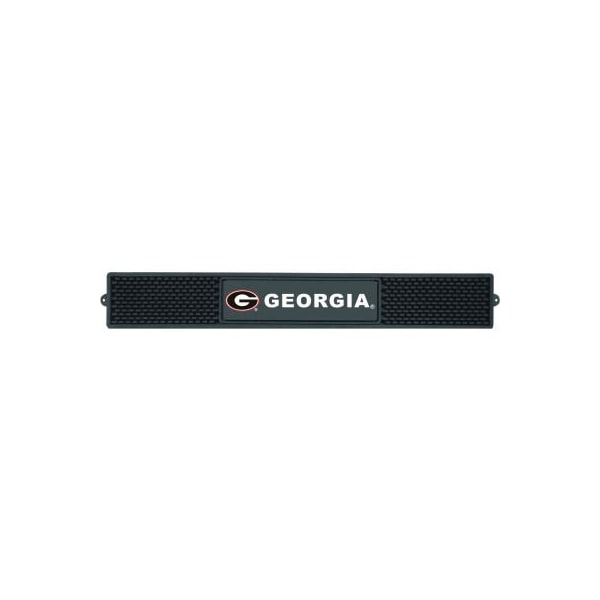 Fanmats FanMats Drink Mat, University of Georgia, 3-1/4 x 24 x 1 - 14001