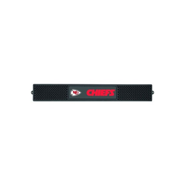Fanmats FanMats Drink Mat, NFL - Kansas City Chiefs, 3-1/4 x 24 x 1 - 13988