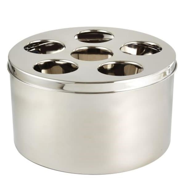 Auric 15.75 in. Double Wall Beverage Tub with 6 bottle Lid - AU3568030