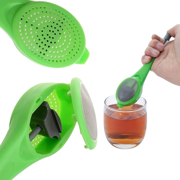 1947Kitchen Healthy Tea Steeper And Infuser, Filter And Strainer, 6PK - TI-2LAUTS-3PK