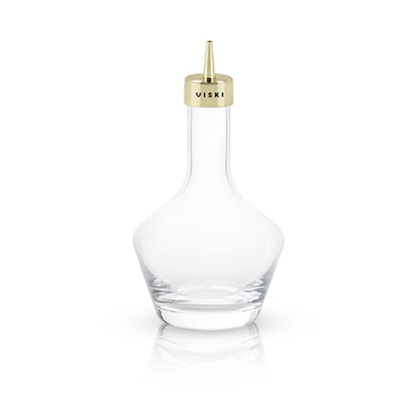 1 3 oz Belmont Bitters Bottle with Gold Dasher Top - 5295