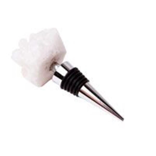 Zees Creations Stainless Steel Gemstoppers, Quartz Cluster - GS3008