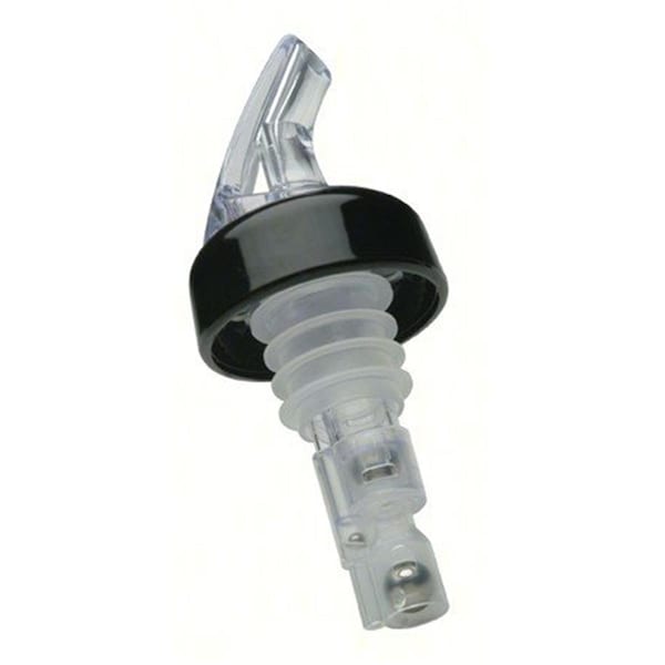 Precision Pours Precision Pours Collared 3 Ball Spout 1 oz. Clear Pour - POUR100CLC