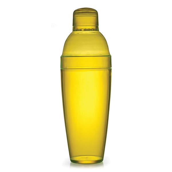 Fineline Settings Shakers 10 oz Yellow Cocktail Shaker - 4102-Y