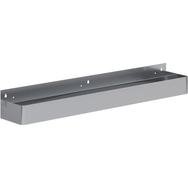 Amgood 48 in. Abreast Double Tier Stainless Steel Speed Rail Rack - AMG SR-48AD-Z